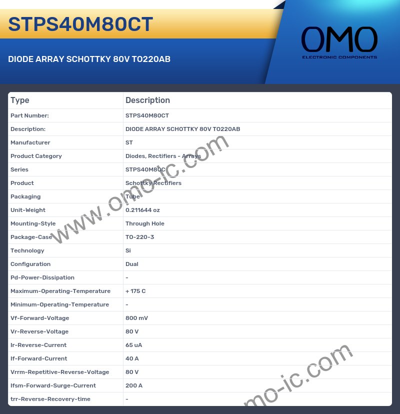 STPS40M80CT