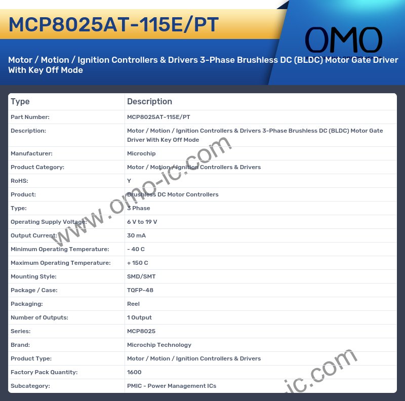 MCP8025AT-115E/PT