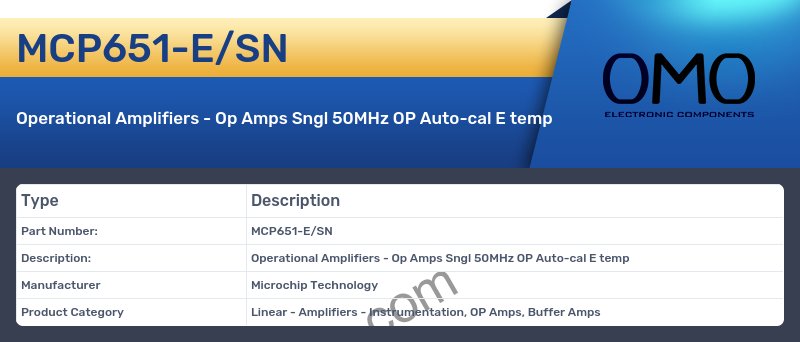 MCP651-E/SN