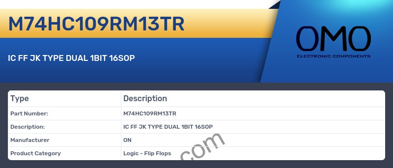 M74HC109RM13TR
