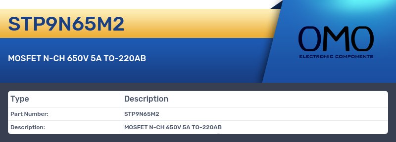 STP9N65M2