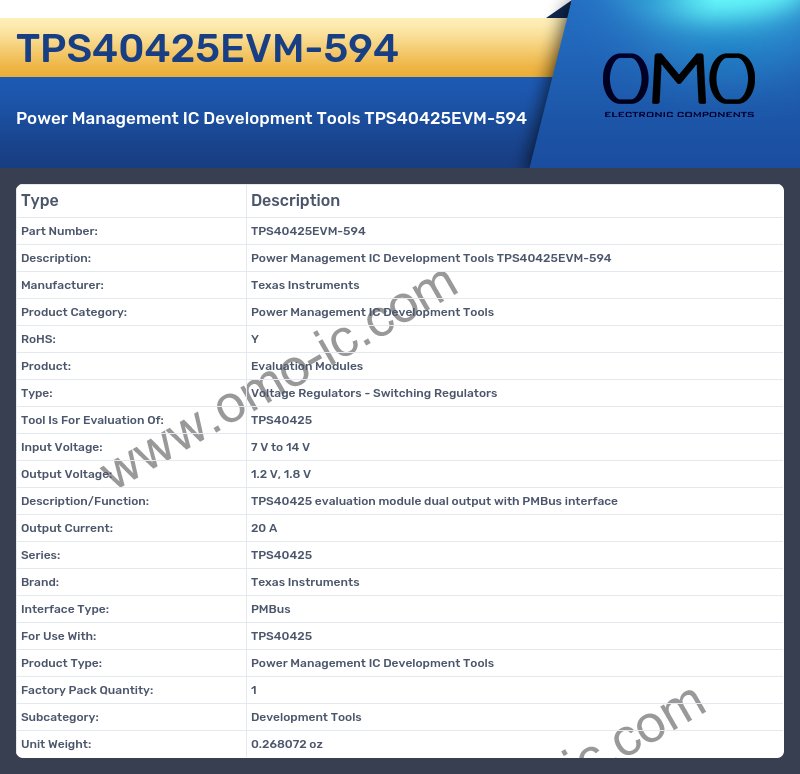 TPS40425EVM-594