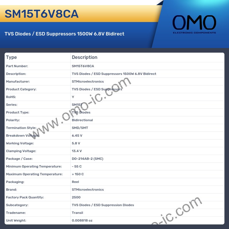 SM15T6V8CA