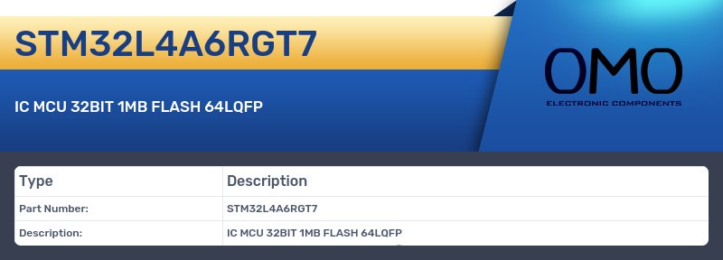 STM32L4A6RGT7