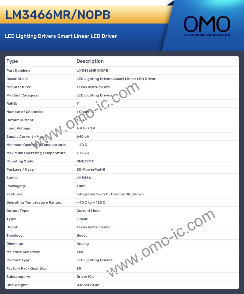 LM3466MR/NOPB