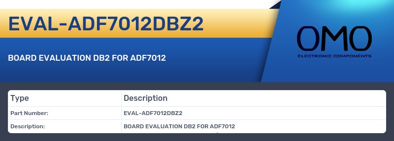 EVAL-ADF7012DBZ2