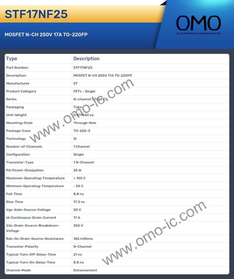 STF17NF25