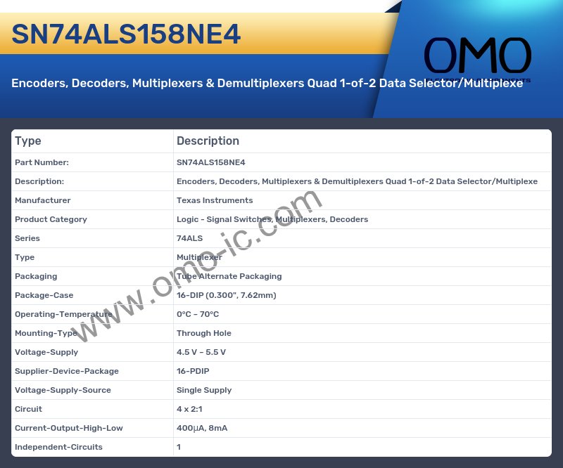 SN74ALS158NE4