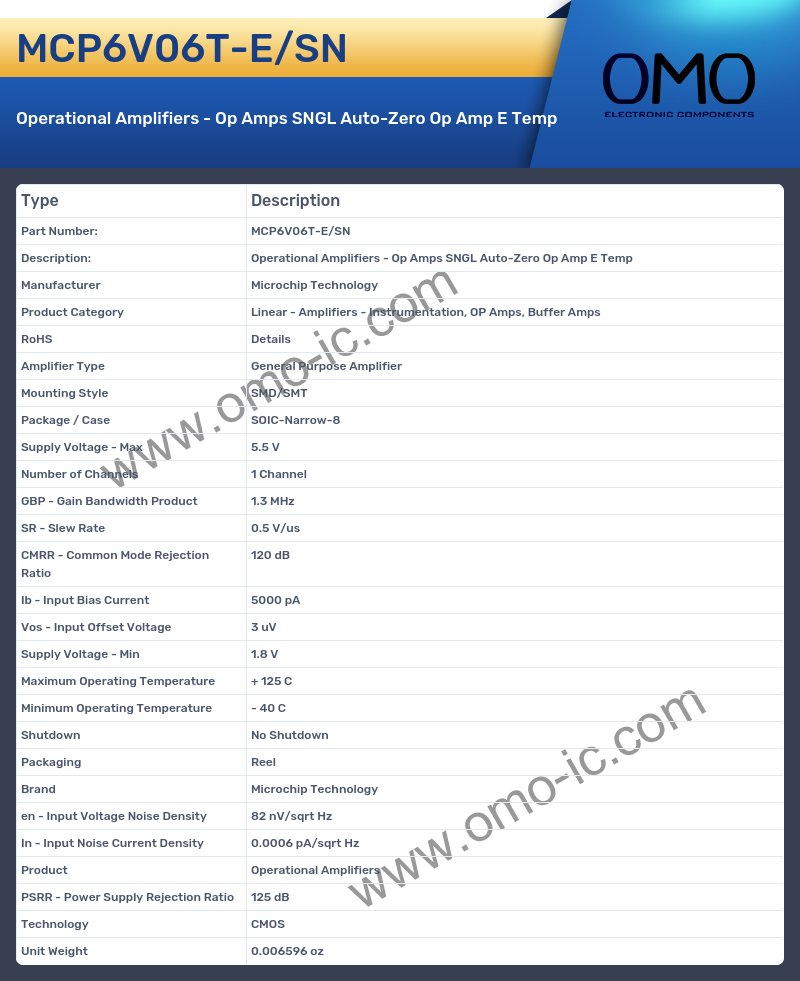 MCP6V06T-E/SN