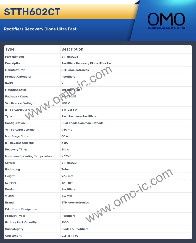 STTH602CT