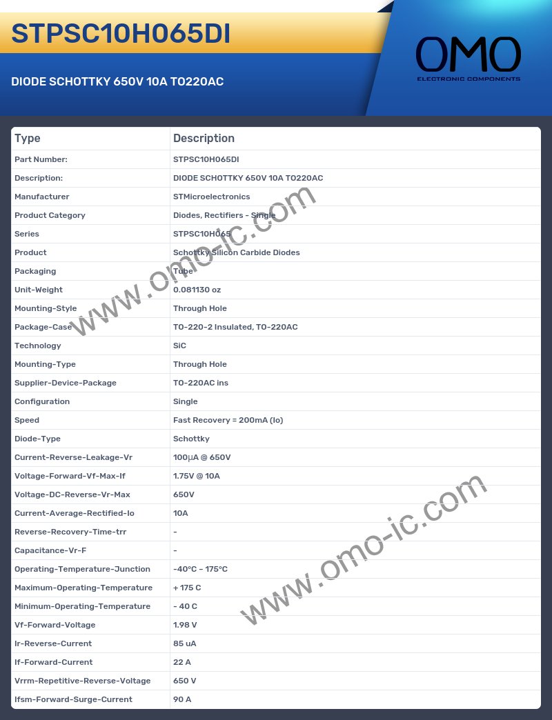 STPSC10H065DI