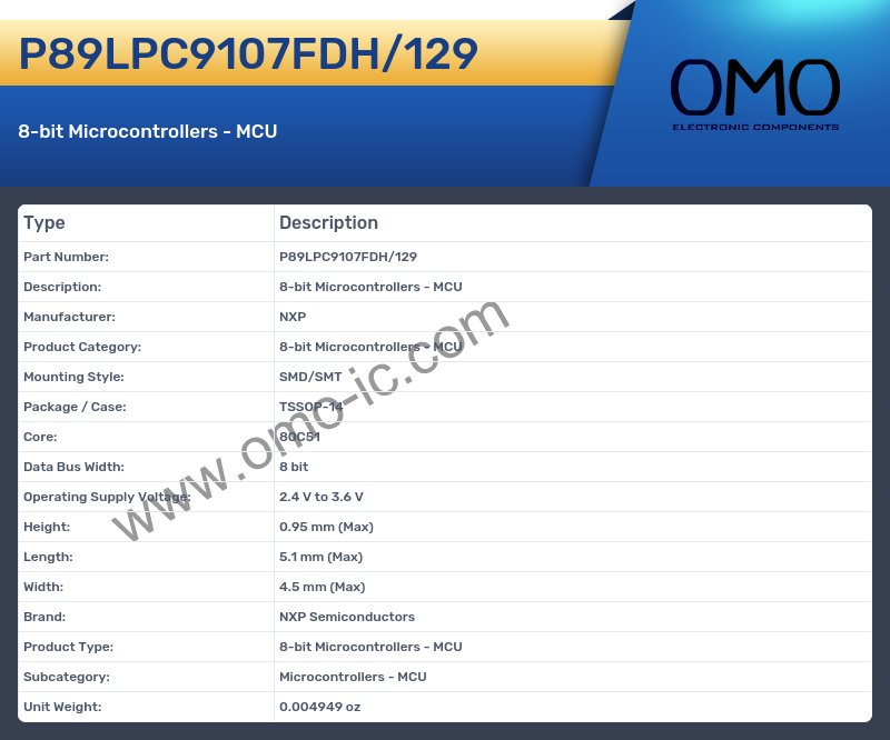 P89LPC9107FDH/129