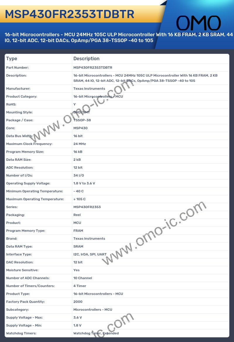 MSP430FR2353TDBTR