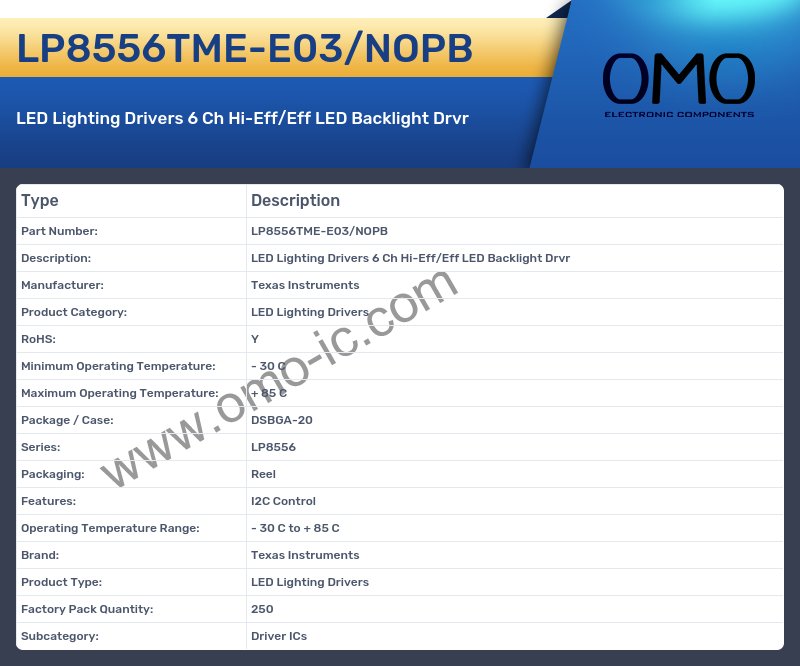LP8556TME-E03/NOPB