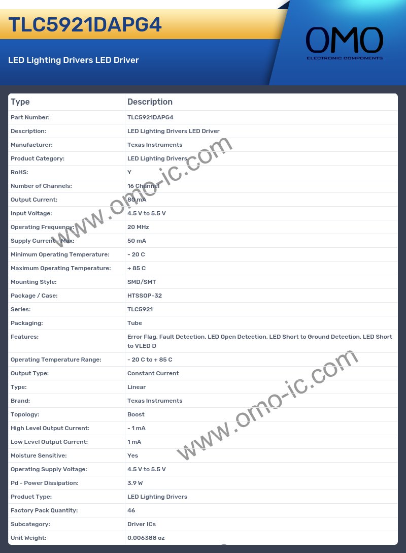 TLC5921DAPG4