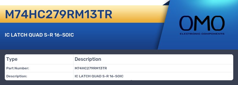 M74HC279RM13TR