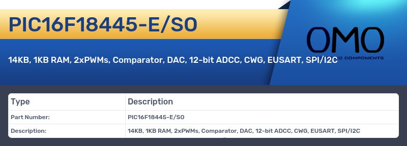 PIC16F18445-E/SO
