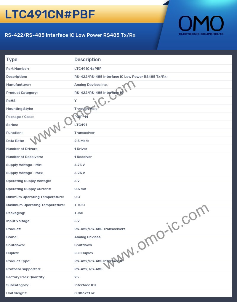 LTC491CN#PBF