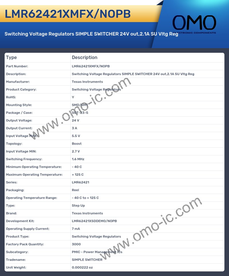 LMR62421XMFX/NOPB