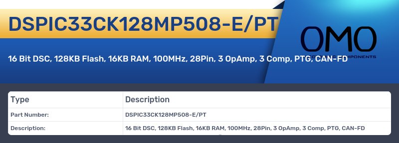 DSPIC33CK128MP508-E/PT