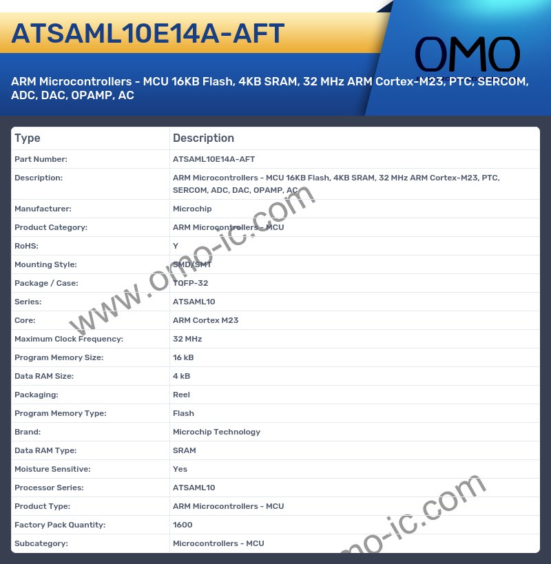 ATSAML10E14A-AFT