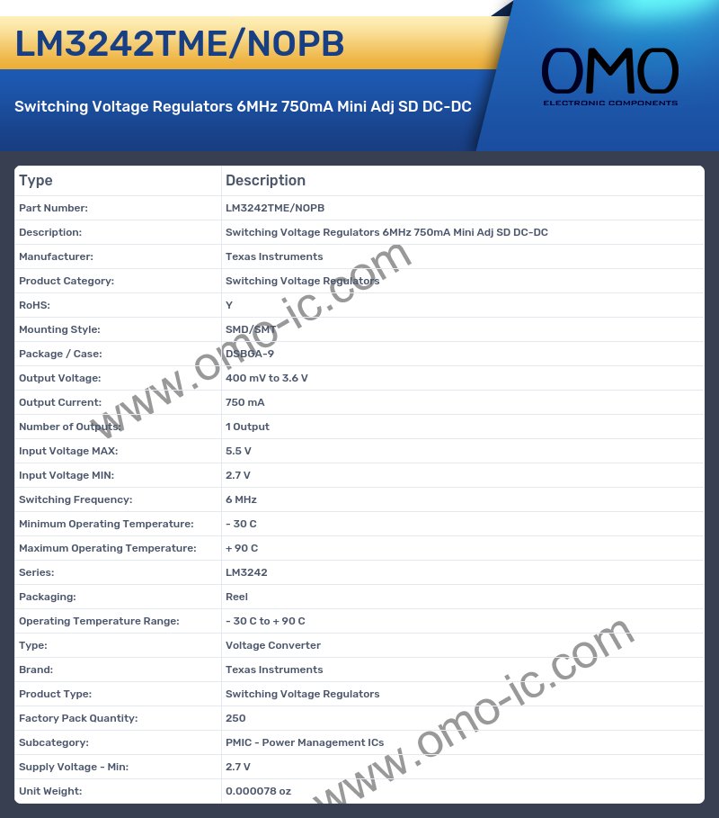 LM3242TME/NOPB