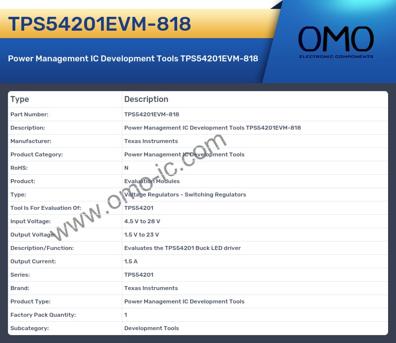 TPS54201EVM-818