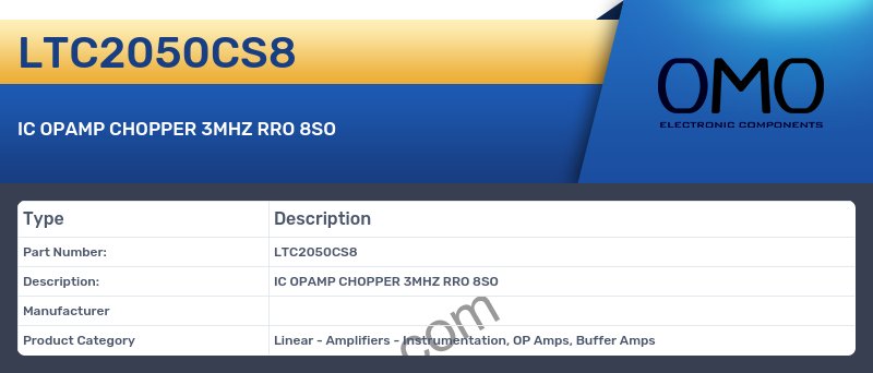 LTC2050CS8