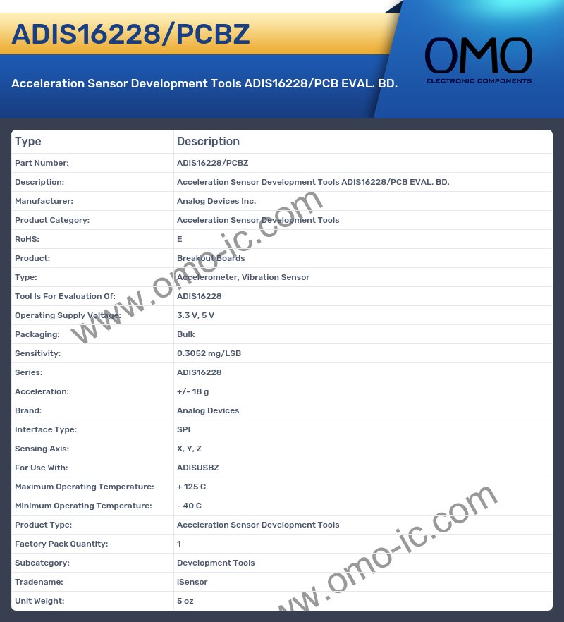 ADIS16228/PCBZ