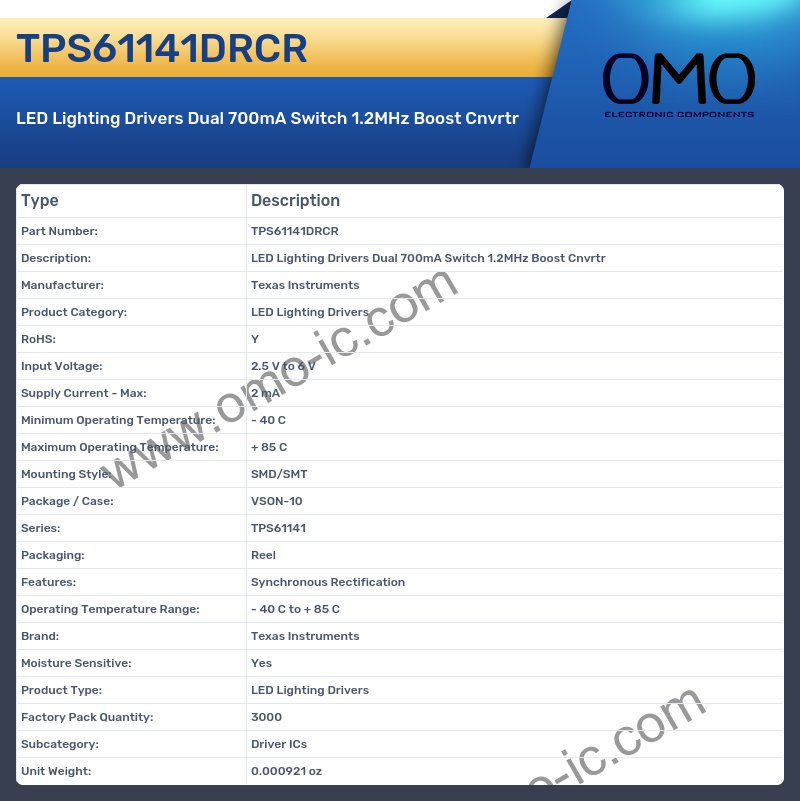 TPS61141DRCR
