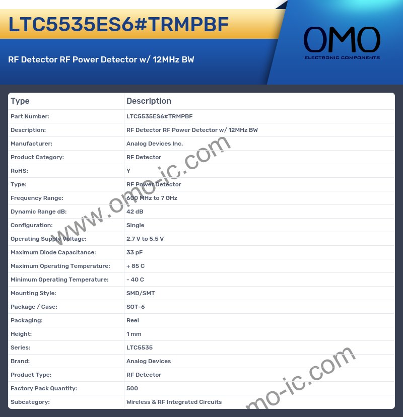 LTC5535ES6#TRMPBF