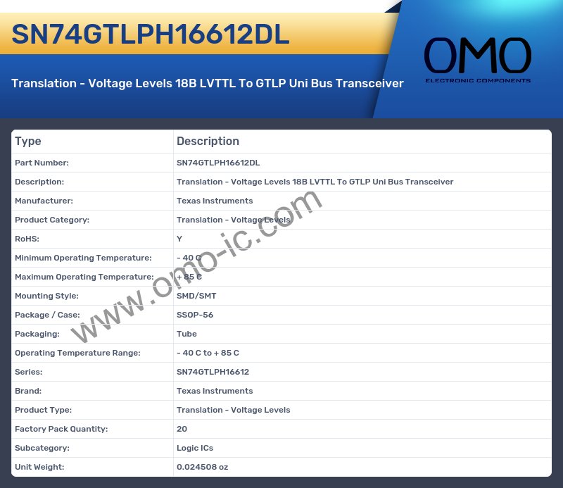 SN74GTLPH16612DL