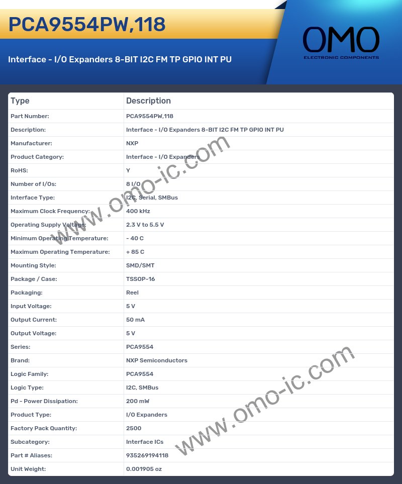PCA9554PW,118