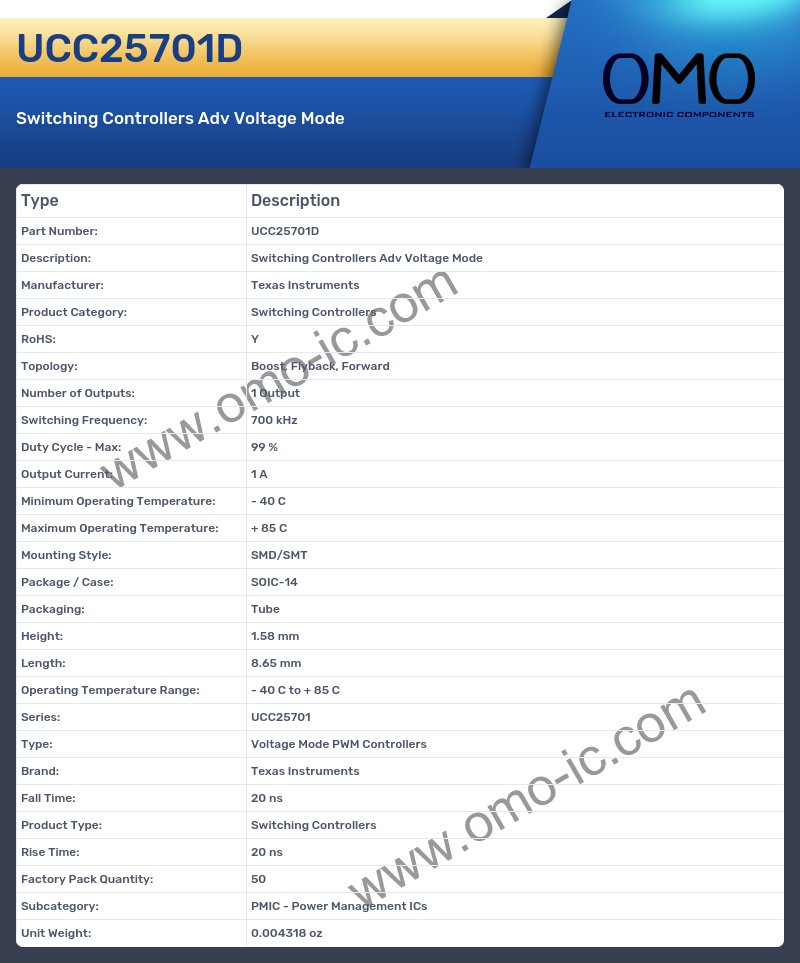 UCC25701D