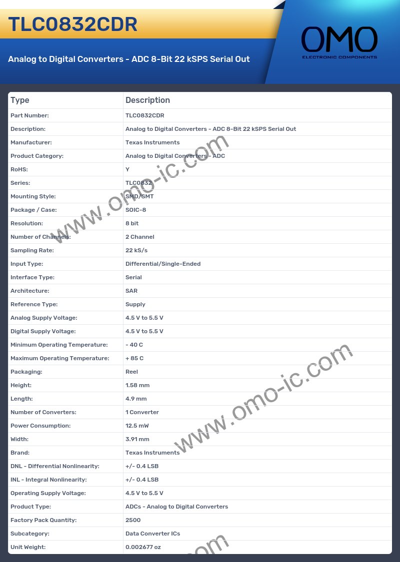 TLC0832CDR