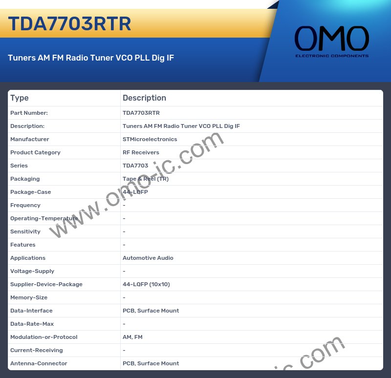 TDA7703RTR