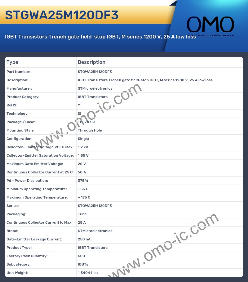 STGWA25M120DF3