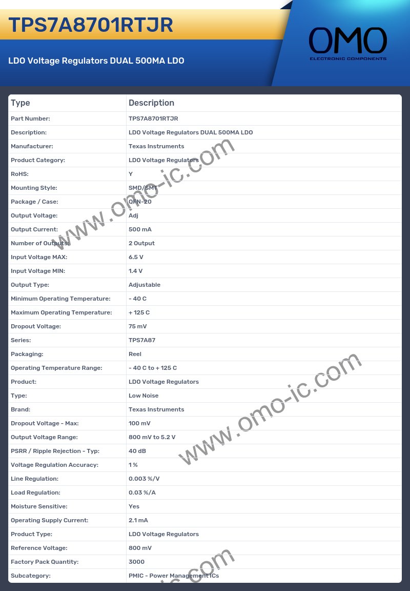 TPS7A8701RTJR