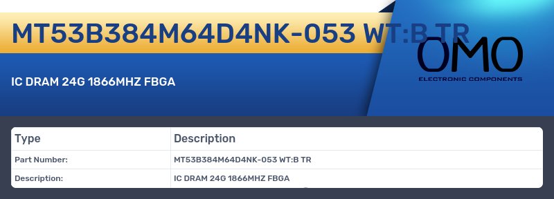 MT53B384M64D4NK-053 WT:B TR