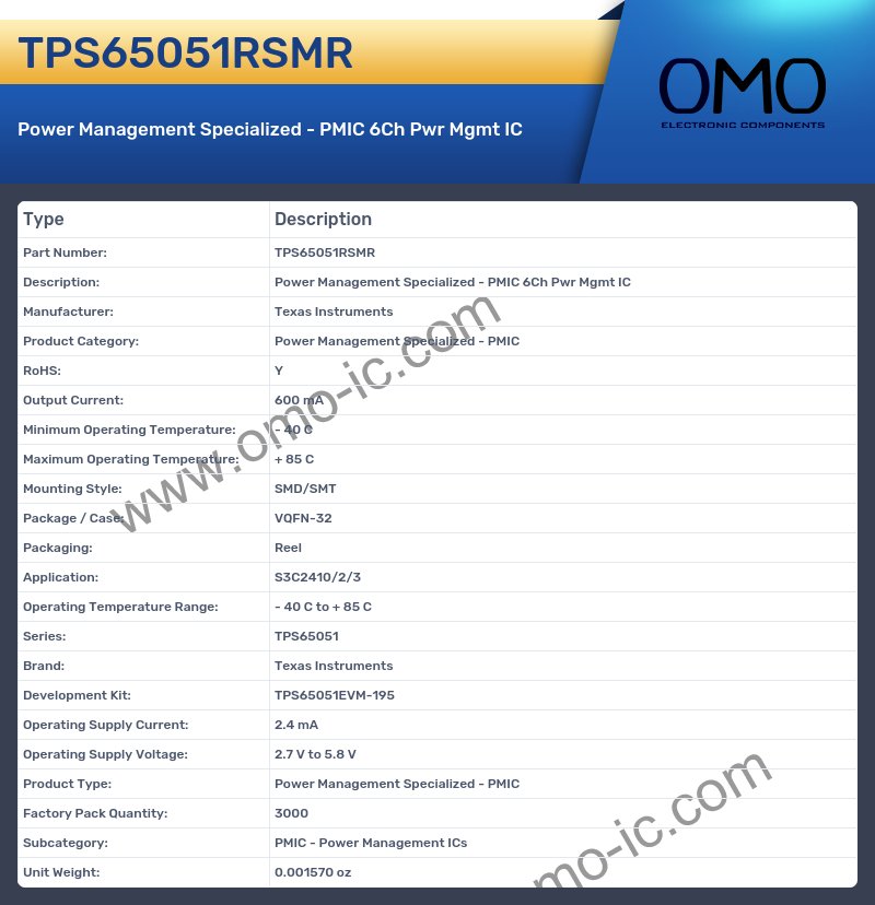 TPS65051RSMR