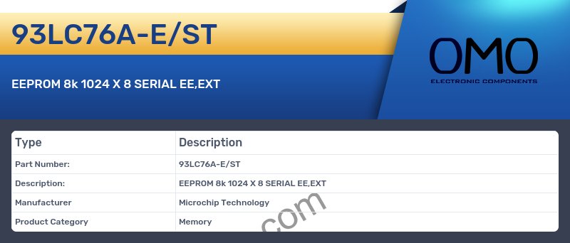 93LC76A-E/ST