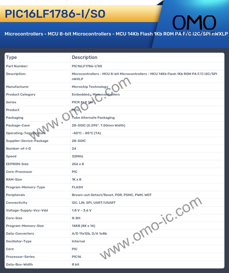 PIC16LF1786-I/SO