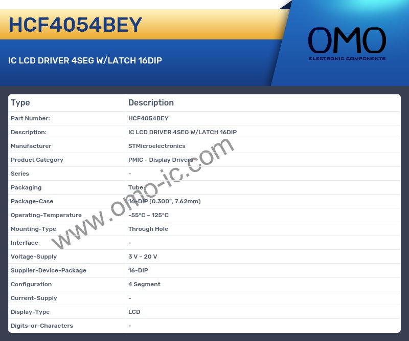 HCF4054BEY