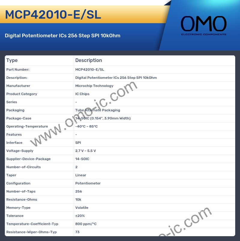 MCP42010-E/SL
