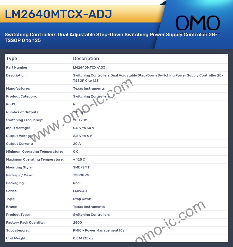 LM2640MTCX-ADJ