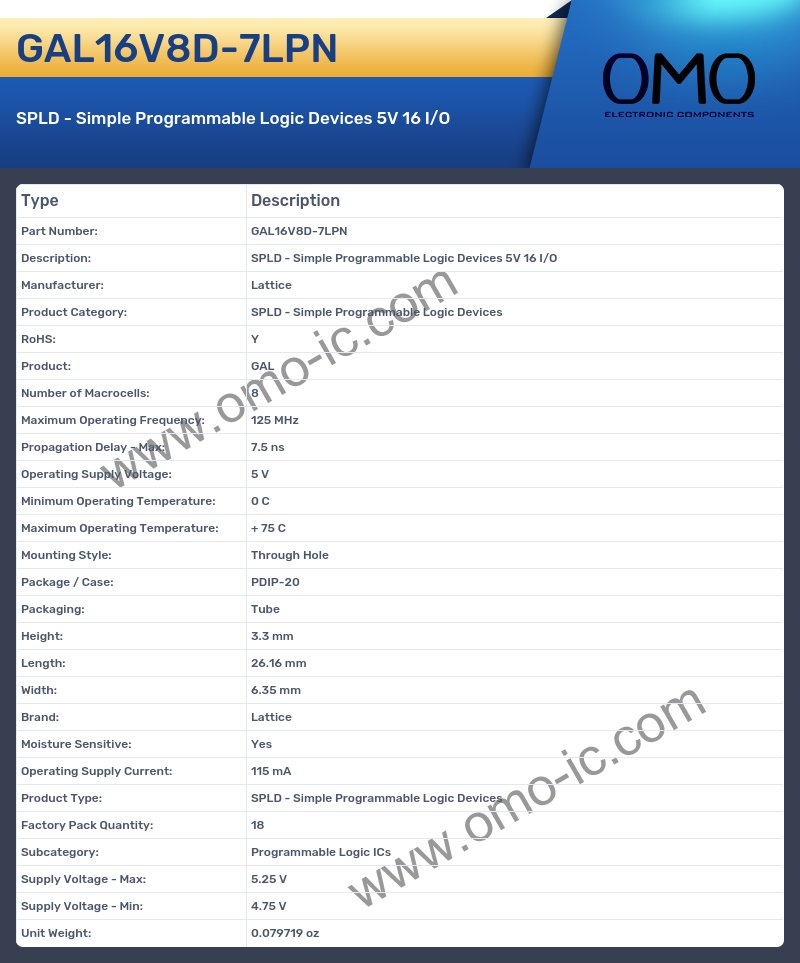 GAL16V8D-7LPN