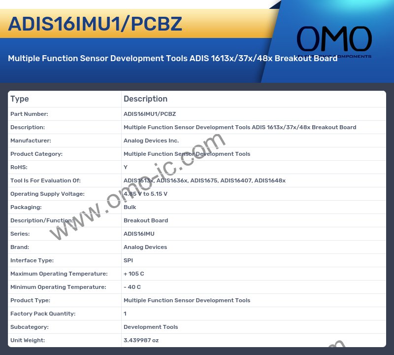 ADIS16IMU1/PCBZ