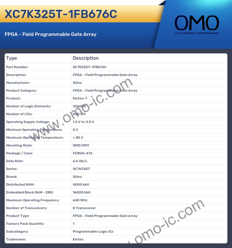 XC7K325T-1FB676C