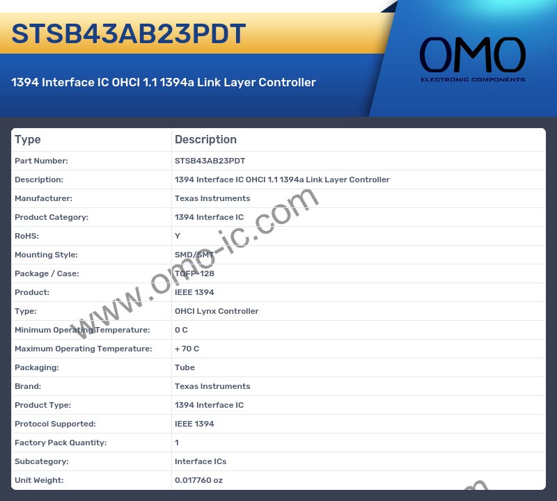 STSB43AB23PDT