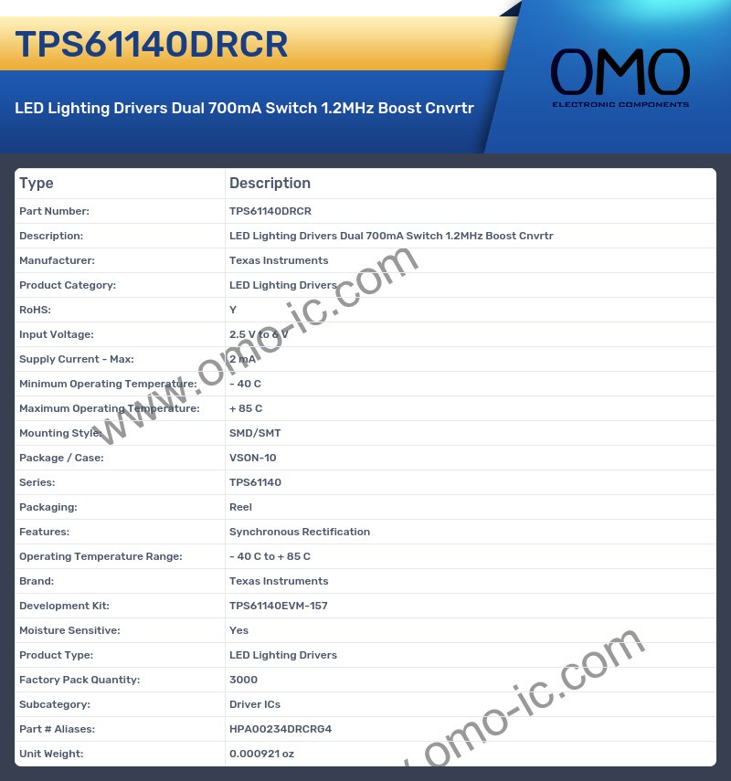 TPS61140DRCR